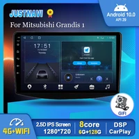 android 10 0 car radio for mitsubishi grandis 1 2003 2011 autoradio multimedia video player navigation 6g 128g carplay no 2 din