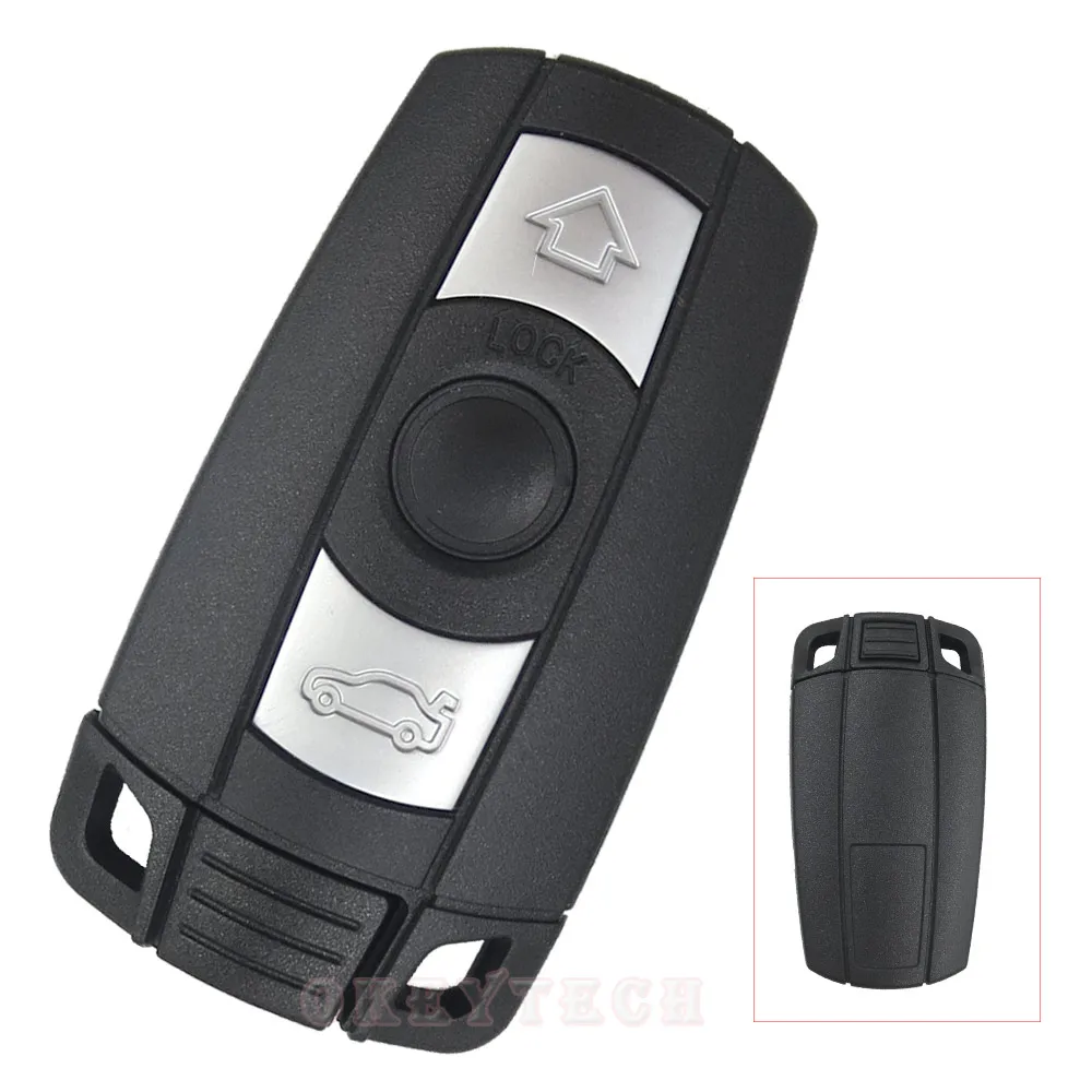 OkeyTech для BMW 1 3 5 6 Series чехол дистанционного ключа X5 X6 E60 E70 E71 E87 E90 сменный