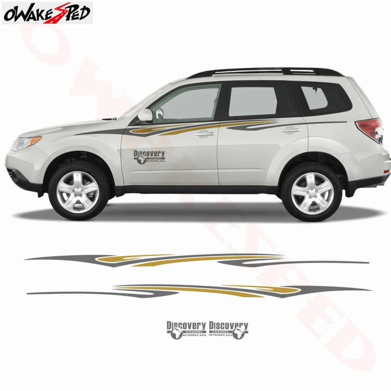 Для Subaru Forester Sport Stripes стикер s Автомобильная поясная линия Декор наклейка авто