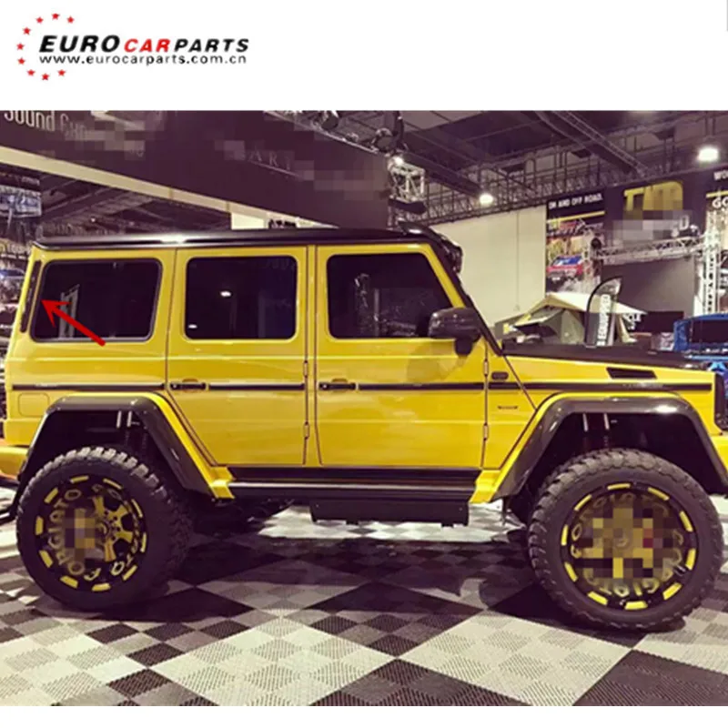 G class w463 Оконные Планки для w463 G63 G65 G500 G350 G400 материал углеродного волокна задние Оконные Планки