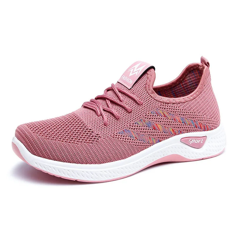 

Женские спортивные модные кроссовки для ленивых, дышащие удобные мягкие Нескользящие износостойкие кроссовки для бега и фитнеса