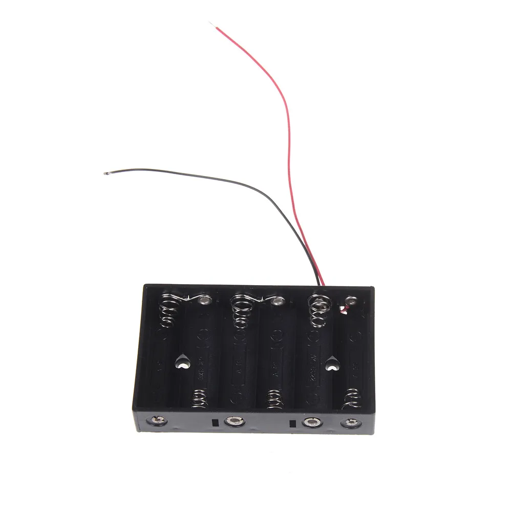 1 шт. пластиковый держатель батарейки AA 6X1 5 в Стандартный чехол 58 03*47 33*29 87