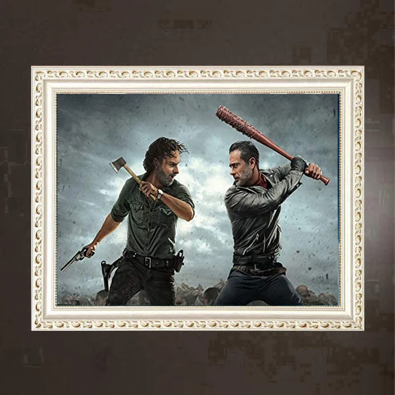 

5D алмазная живопись, кино и телевидение, персонаж актера, алмазная вышивка, подарок, полноразмерная алмазная живопись, Украшение стен, искус...