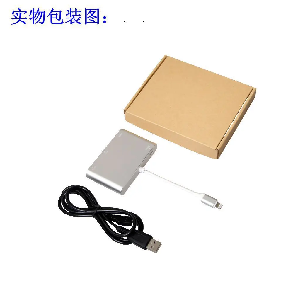 

Suitable for iPhone to HDMI VGA HD converter Apple mobile phone to HDMI+VGA+ audio converter iphone headphones