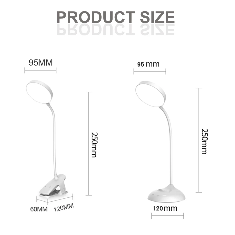 

4W 36 LED Flexo Led Desk Lamp Touch USB Light Table Lamp 5 Level Dimmable Eye Protection Reading Study Desk Lig
