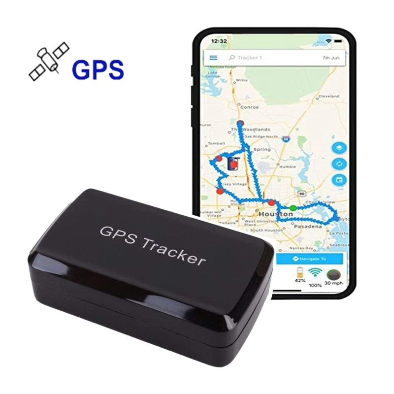 Сильный магнит мини Водонепроницаемый в режиме реального времени Авто gps трекер