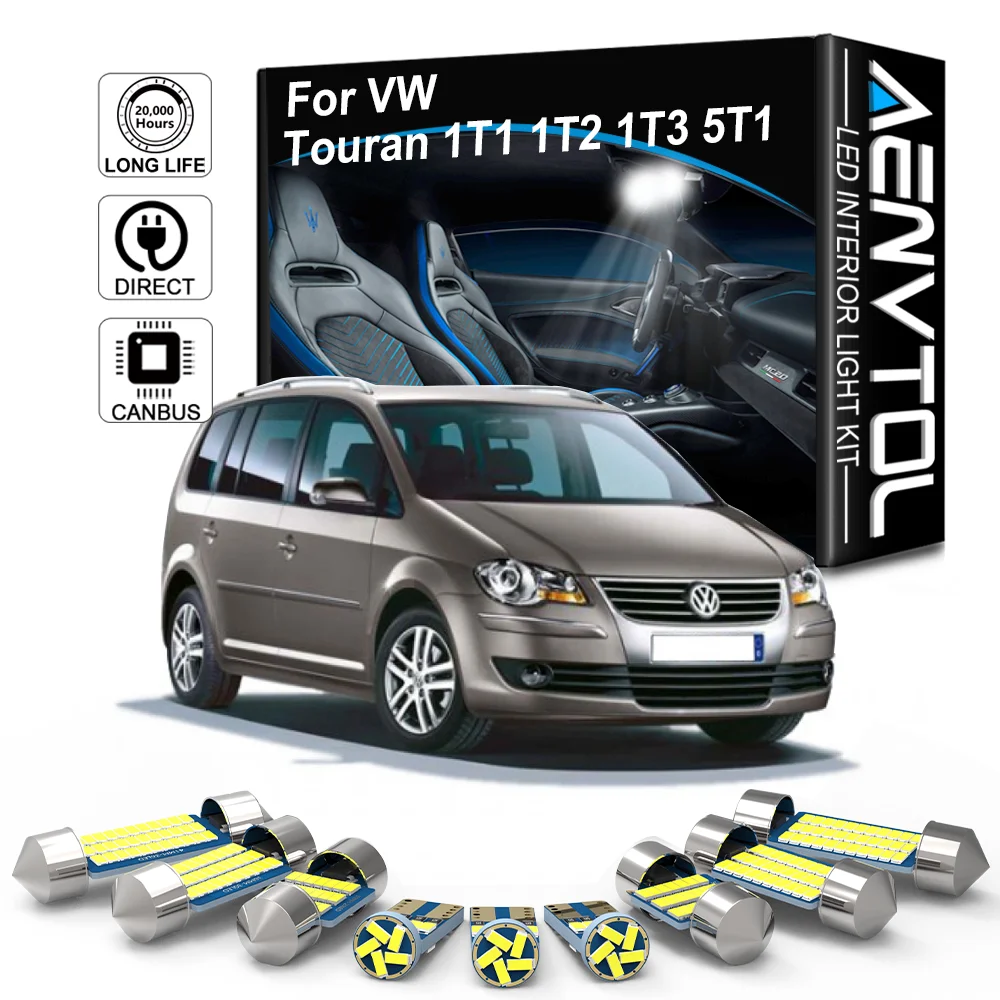 Автомобильный комплект аксессуаров для Volkswagen VW Touran 1T1 1T2 1T3 5T1 2003 2004 2005 2006 2007 2008 -