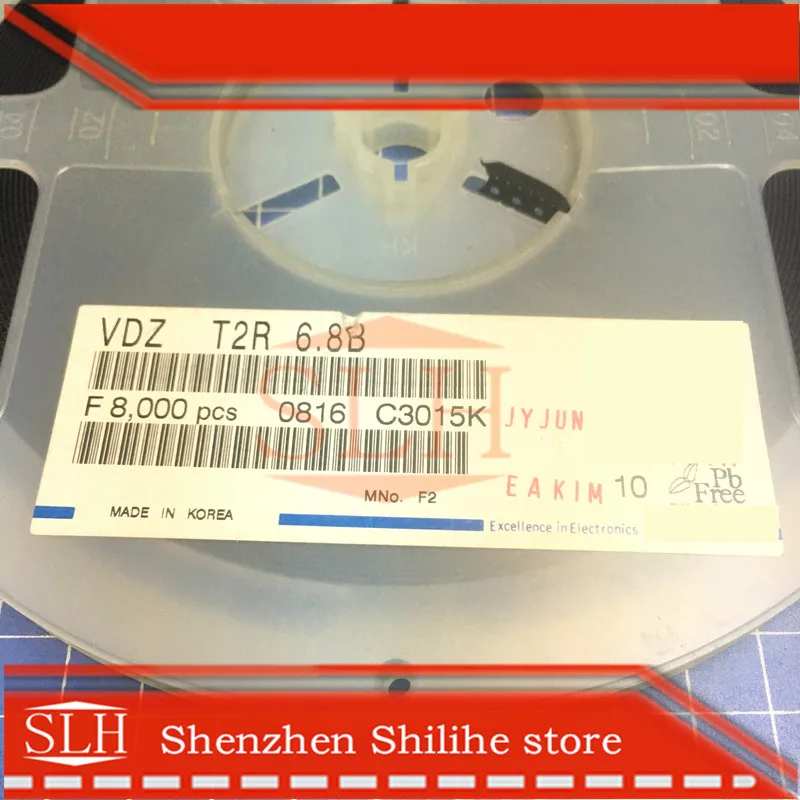 

500pcs/lot VDZT2R6.8B VDZT2R6.8 SOD-723 Brand new original