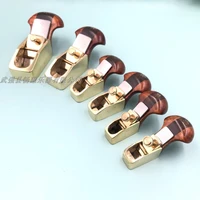 6pcs different thumb brass flat bottom planes cello bass woodworking tool