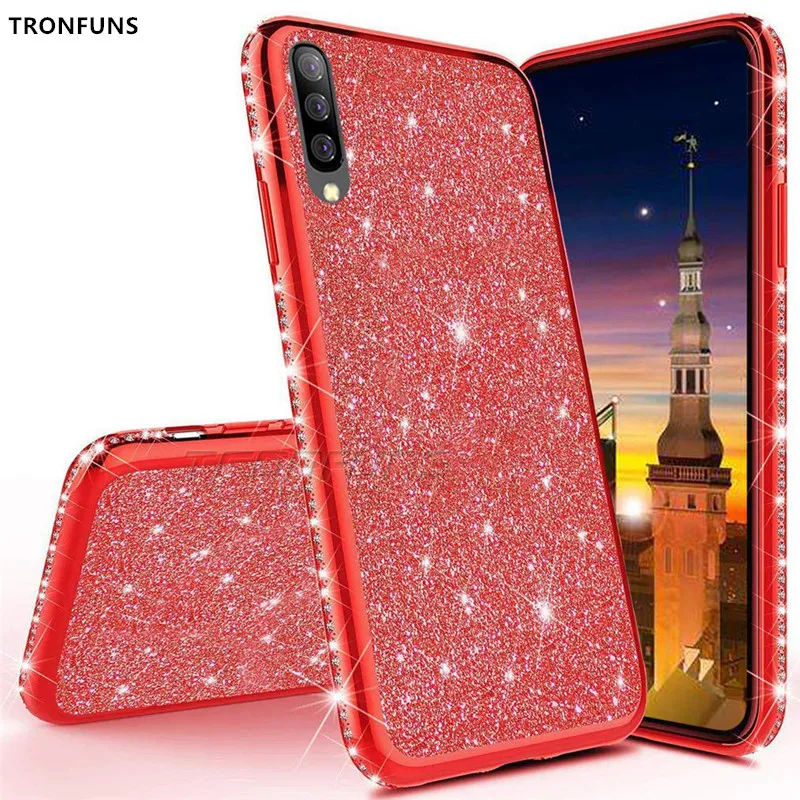Алмазный чехол для Huawei P30 P20 P Smart Plus 2019 Mate 20 Honor 10 Lite 10i V20 Nova 3 3i 4 5 i Pro блестящий мягкий
