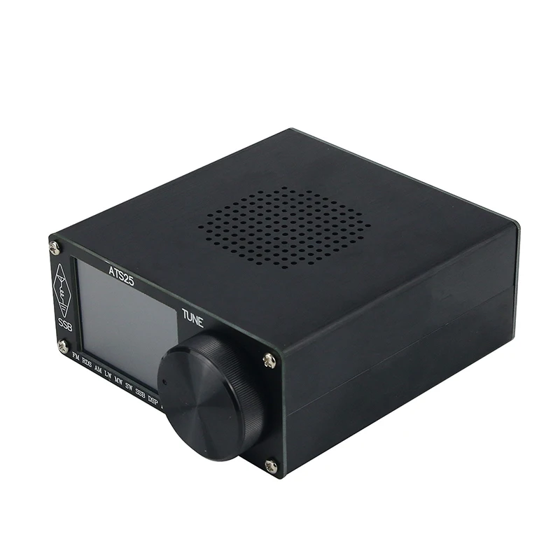 Универсальный радиоприемник Si4732 из алюминиевого сплава FM LW(MW SW) SSB 2 4 дюйма