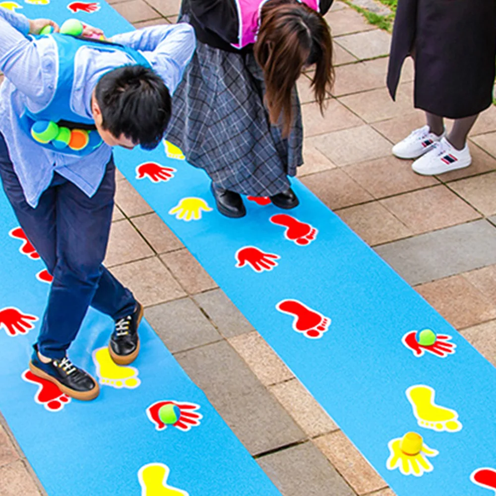 Детские игрушки для детских игр коврик рук и ног игровой команда расширения