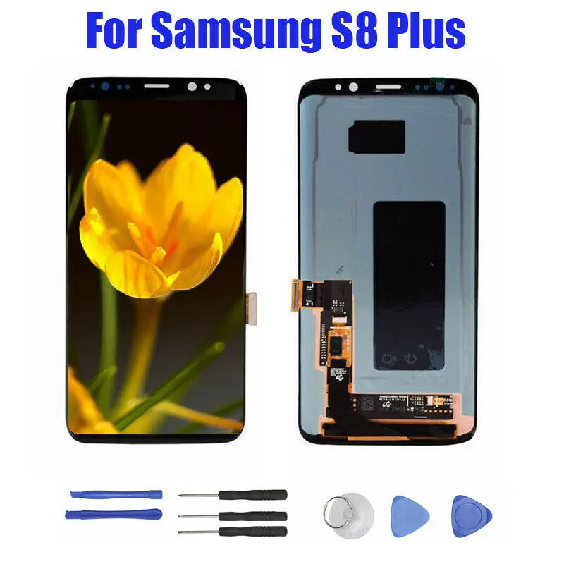 

For Samsung Galaxy S8 plus S8+ G955 G955F g955u S8plus Defect Lcd Display With Touch Screen Digitizer 6.2'' Super AMOLED