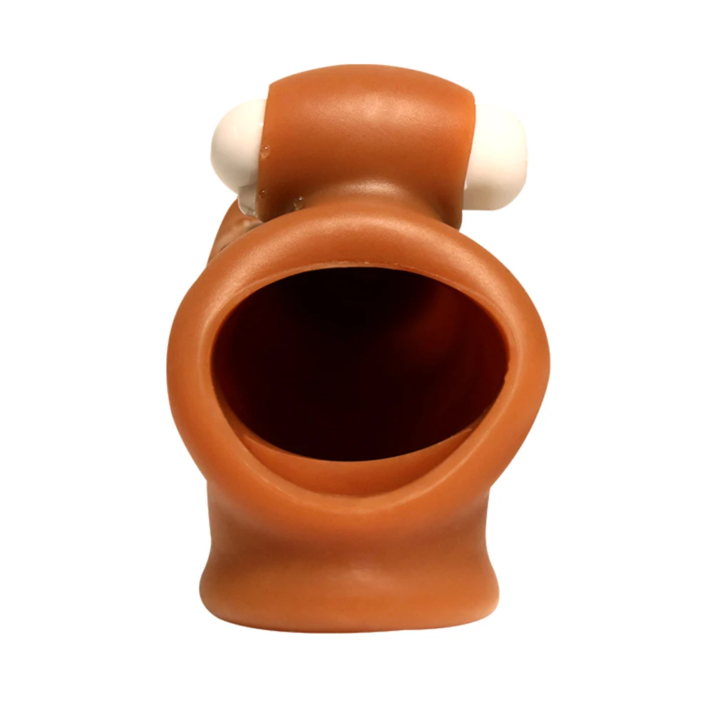 Секс игрушки из жидкого силикона для мужчин манжеты пениса вибрирующие