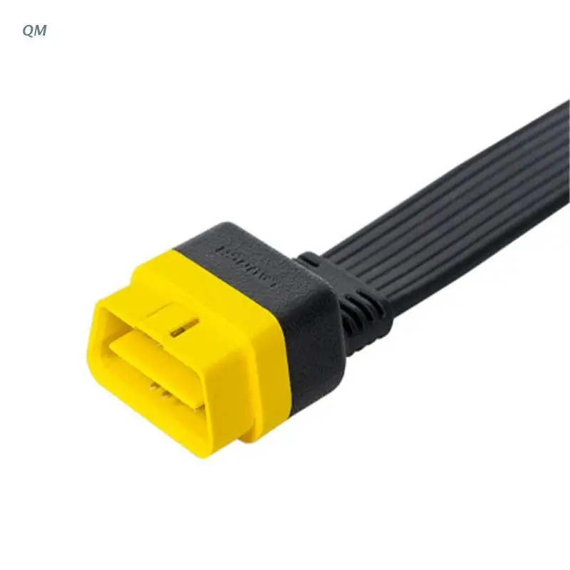 

36cm Car OBD Extension Cable for X431 16Pin OBDII Male Female Extended Connector 13MF