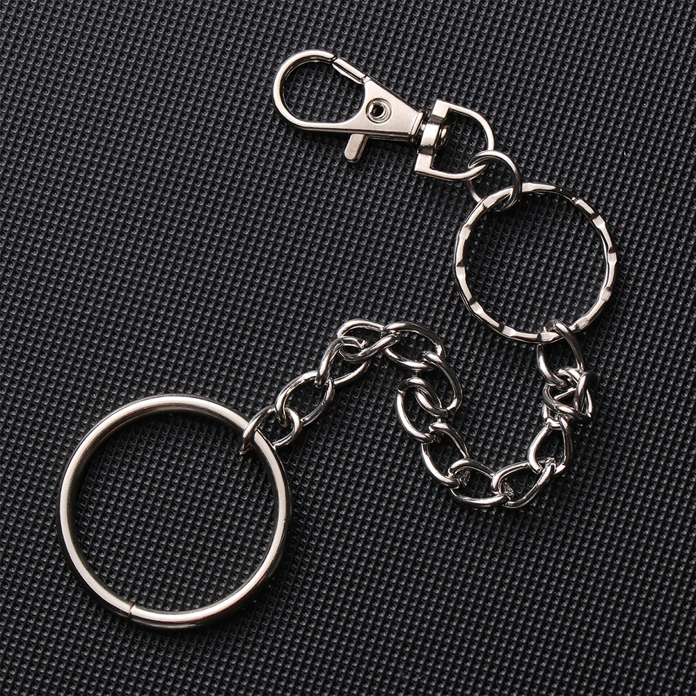 Металлическая уличная большая цепочка для ключей брюки в стиле панк рок