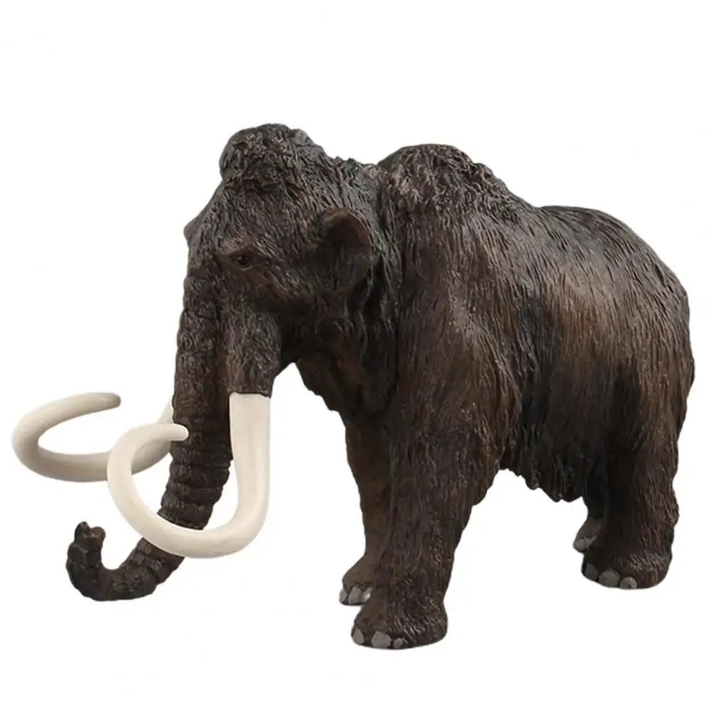 

3Pcs Mammoth Figure Toy Inspire Imagination High Simulation Educational Toys Artificial Wild Animal Elephant Toy Kit for Kids