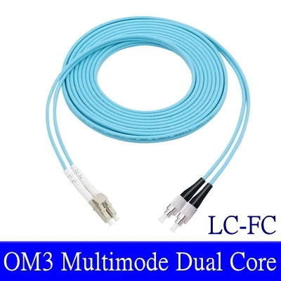 Оптоволоконный OM3 10 гигабитный оптоволоконный джемпер LC-LC многорежимный