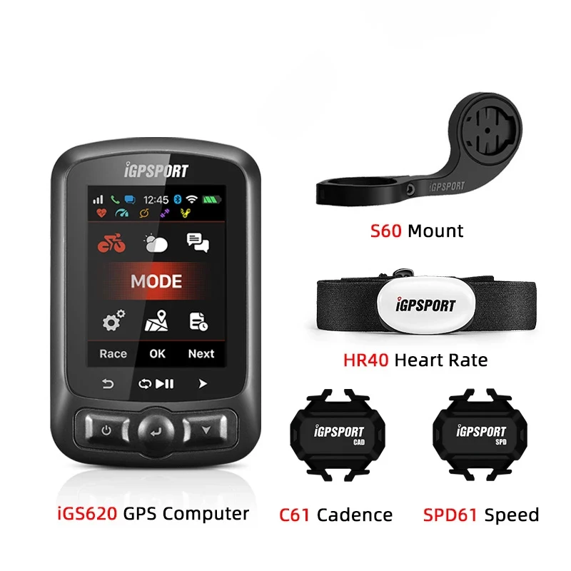 I GPS порт iGS520 iGS620 с муравьем + велосипедный компьютер Водонепроницаемые датчики