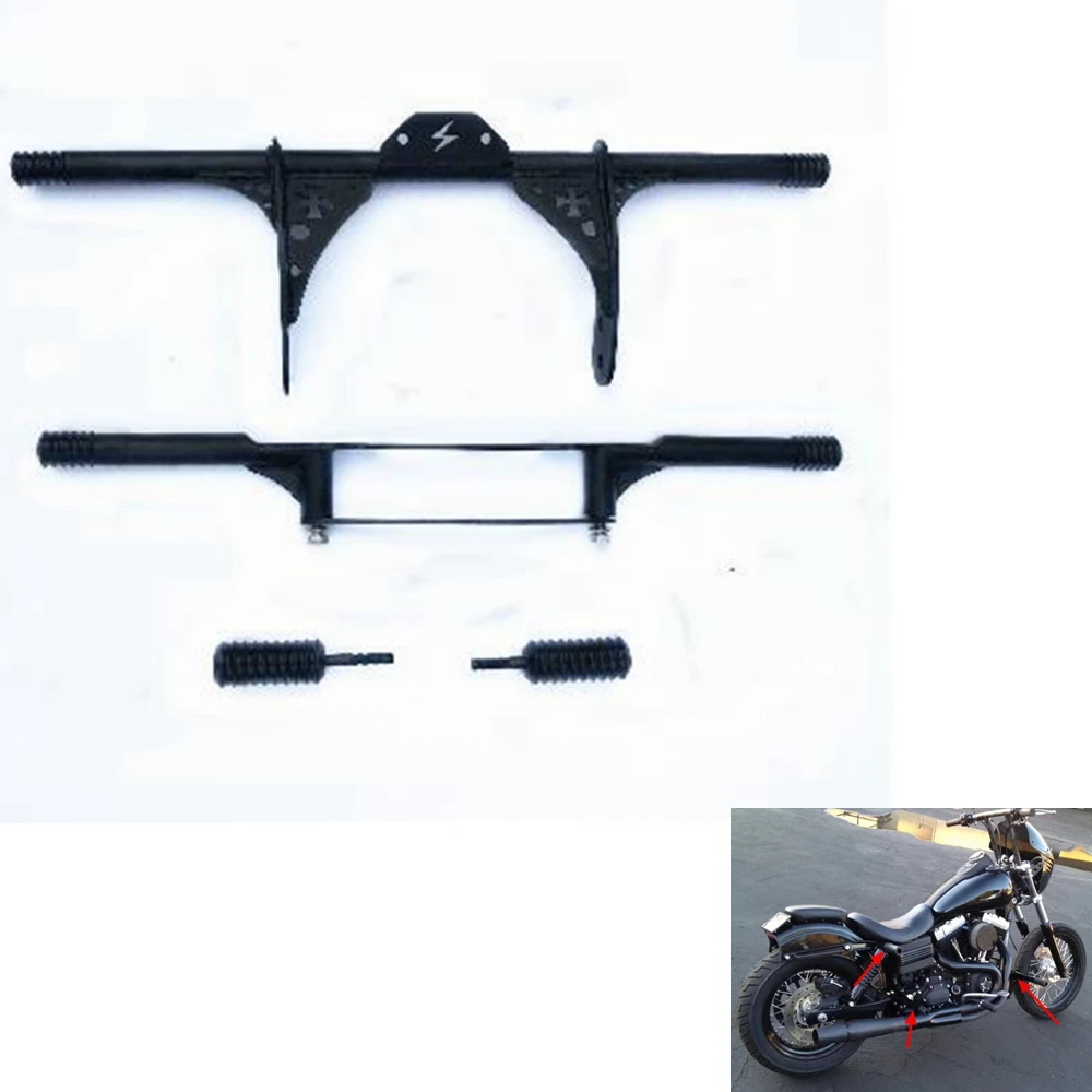 

Бампер для мотоцикла Harley Dyna LOW Rider street Bob Racing bar 1999-2020