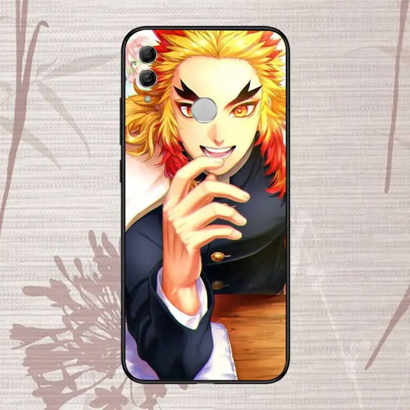 

Demon Slayer Purgatory Makijuro Phone Case For Huawei Honor 7C 7A 8X 8A 9 10 10i Lite 20 NOVA 3i 3e