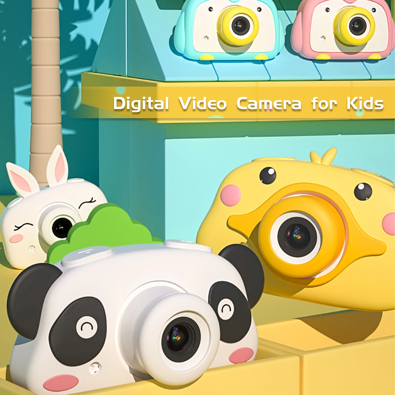

Kids Camera for Kids Children Toys 2.0 Screen 1080P Rechargeble Digital Video Camera Best Birthday Christmas Gift for Kids