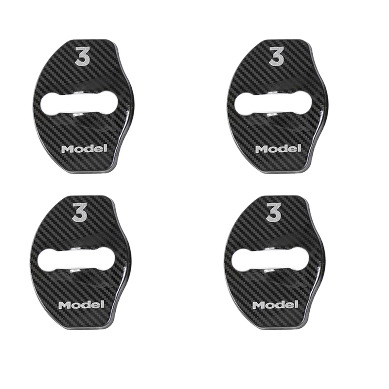 Модель 3 крышка дверного замка аксессуары для интерьера из нержавеющей стали 4 шт.
