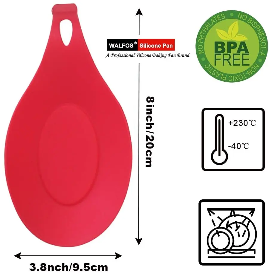 Кухонная утварь WALFOS из пищевого силикона термостойкая кухонная утварь|silicone spoon
