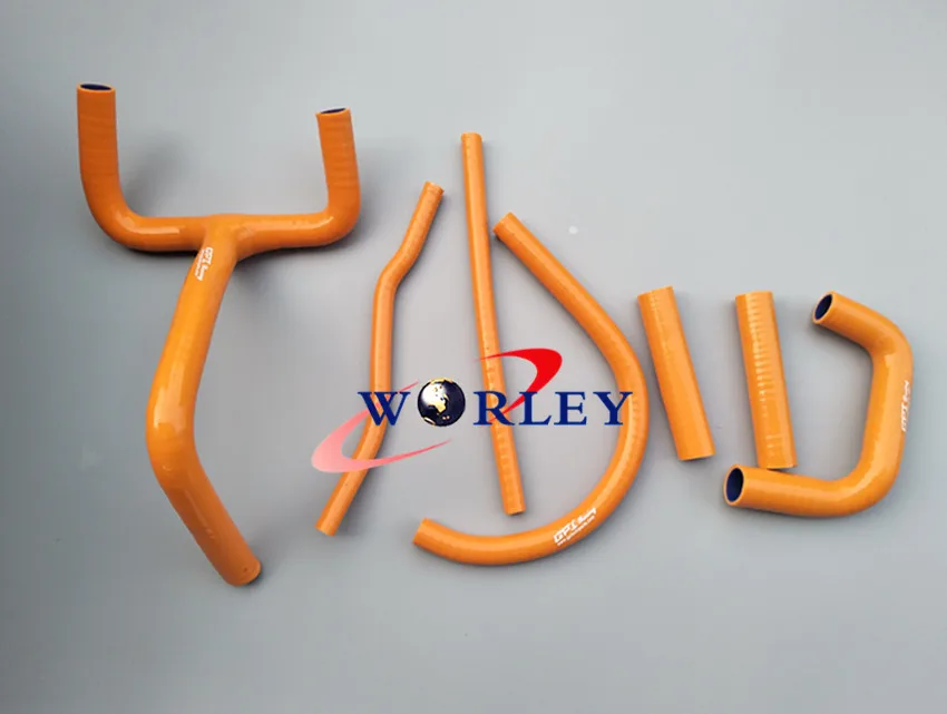 Высокопроизводительные комплект силиконовых шлангов радиатора для KTM LC4 620 625 640