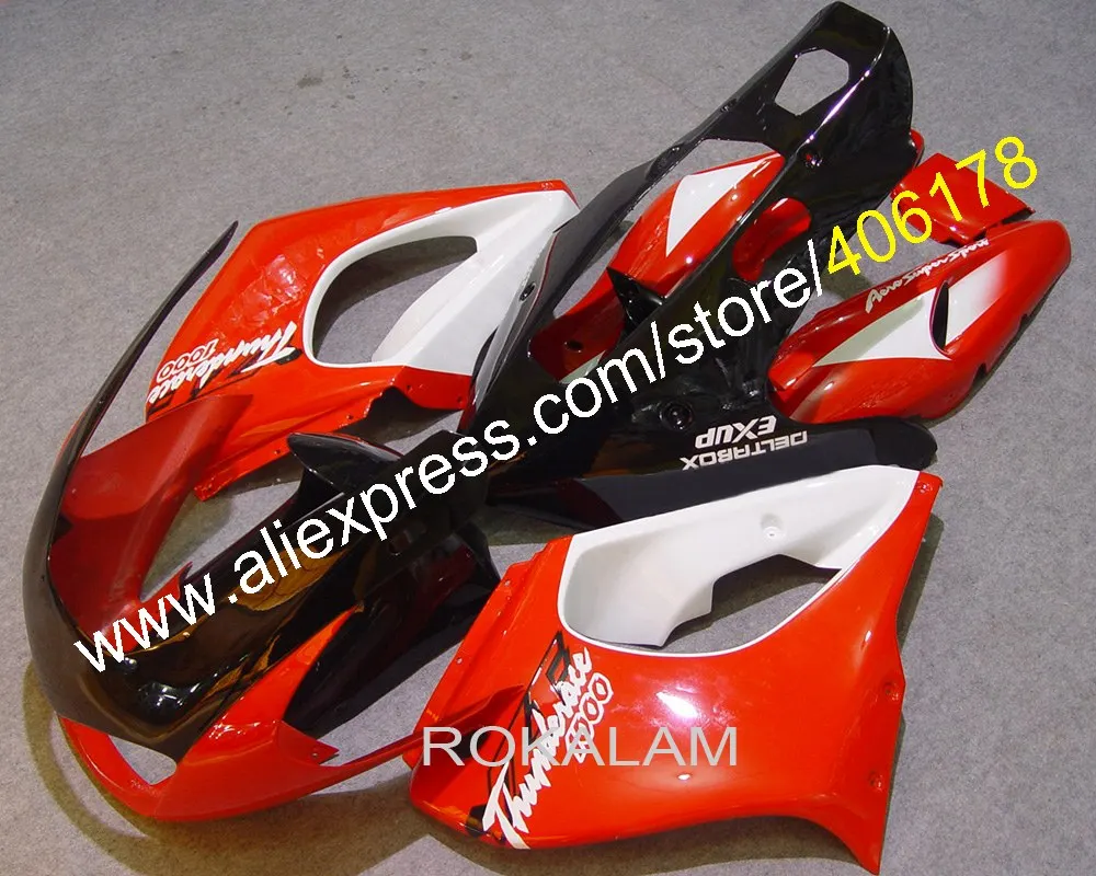 Обтекатель для кузова из АБС-пластика 97-97 YZF1000R Yamaha YZF 1000 R Thunderace 1997-2007 красный