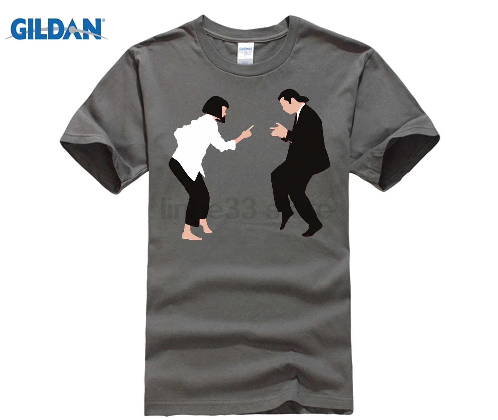 Футболка с короткими рукавами Забавный Топ 100% хлопок Uma Thurman интересная футболка