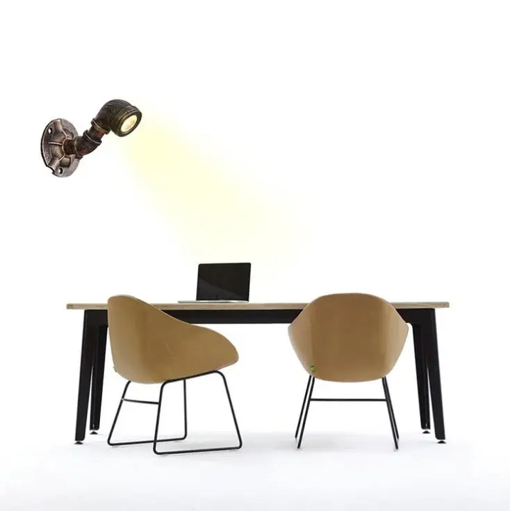 Американский стиль ретро Ностальгический настенный светильник креативный