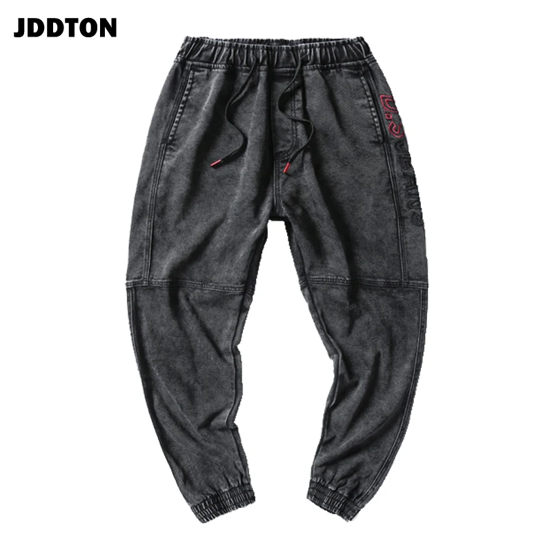 JDDTON мужские свободные джинсовые брюки японские тренировочные полной длины