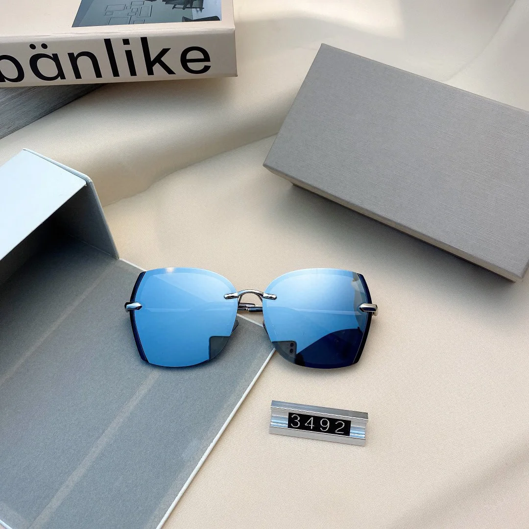 

Original Designer Brand Fashion Big Frame Polarized Sunglasses Men Driving Square Driving Shades Glasses Women Outdoor Eyewear