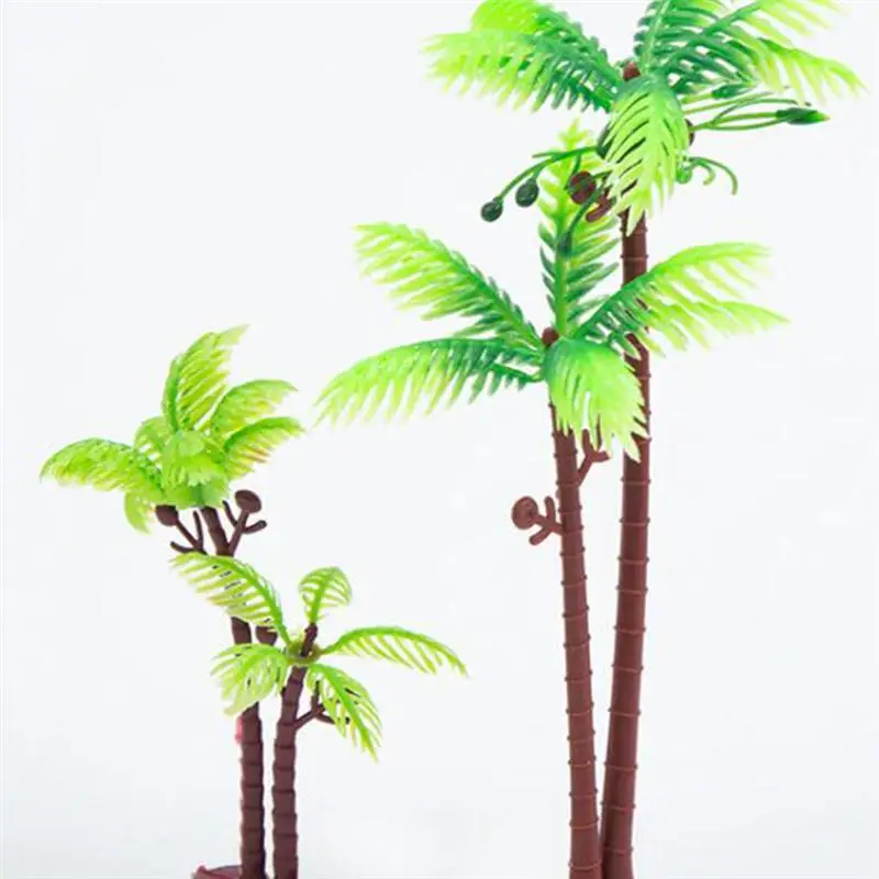 20 штук кокосовой пальмы для торта Уникальный Кекс украшения ко дню рождения и