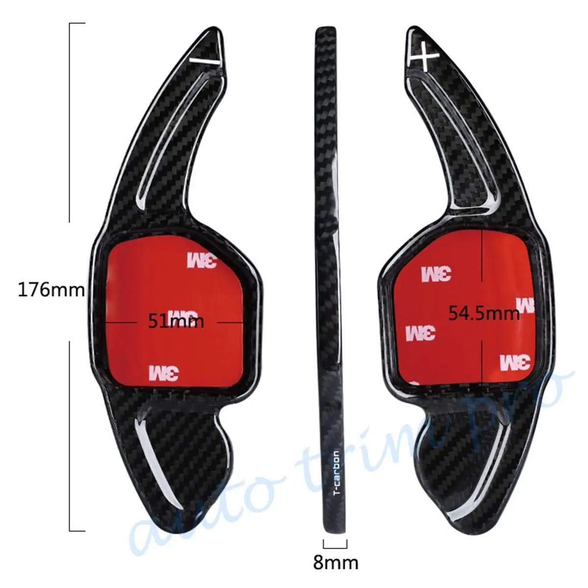 DSG рычаг переключения передач на руль Удлинительный колпачок подходит для Audi A3 A4L