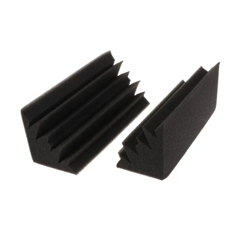 4 шт. угловой бас-ловушка Акустическая Звукоизоляция пенополиуретановая