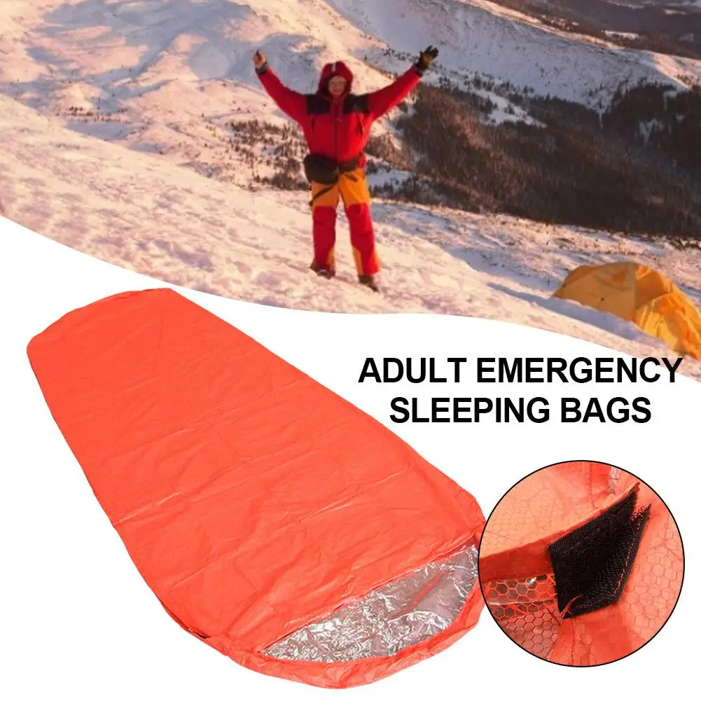 

Mountaineering Camping Emergency Sleeping Bag, lazy Bag, Warm Sleeping Bag liner, Field Emergency Blanket,Heat-reflective Envel