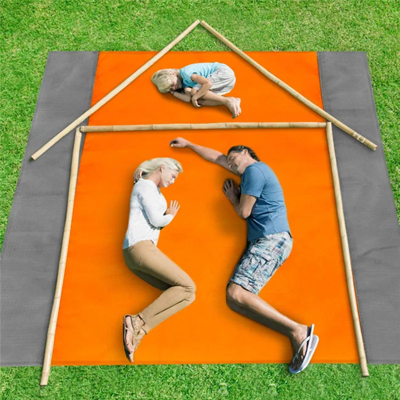 Портативный нейлоновый коврик для пикника водонепроницаемое одеяло пляжный