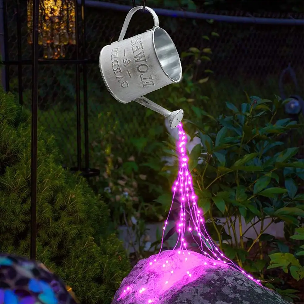 

Solar Watering Can Fairy Tale Light LED Decorative Light Waterproof Kettle Shower Light Garden Art Light LED Lights String