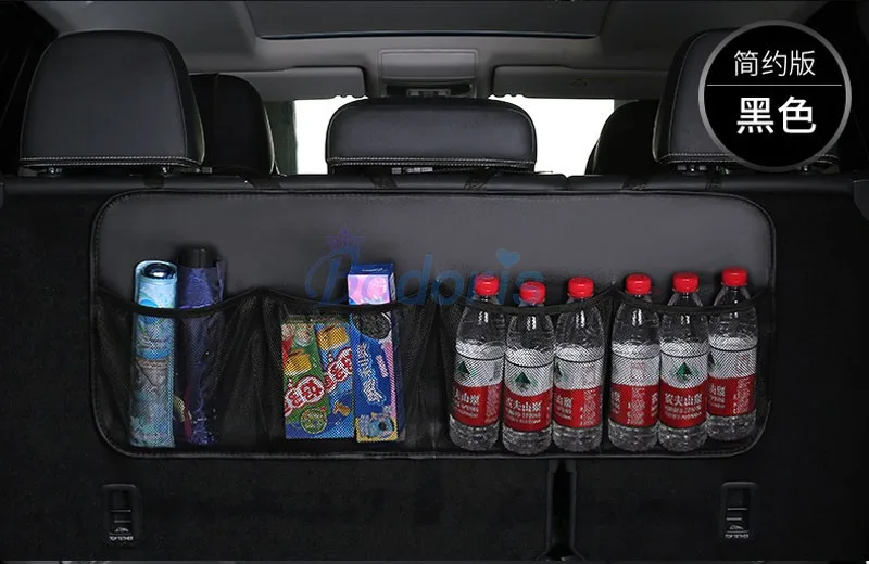 For Toyota Land Cruiser 100 FJ LC100 1998-2007 Rear Seat Back Storage Bag Car Trunk Strowing Tidying Auto Organizer Accessories |
