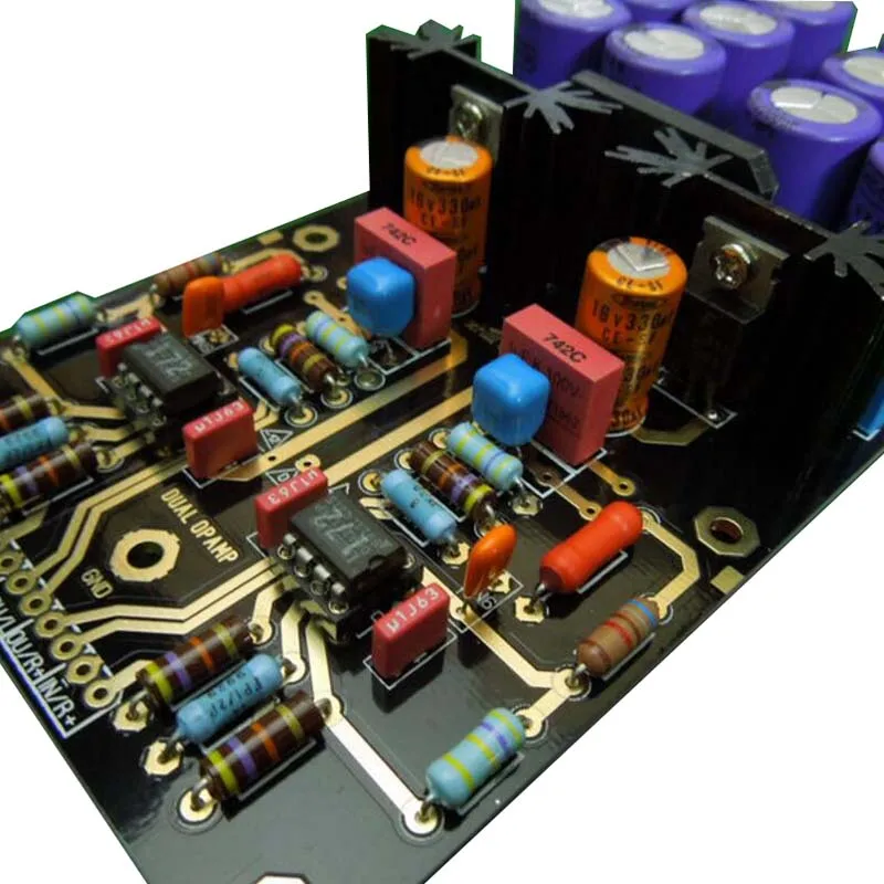 Плата усилителя HIFI мм позолоченные платформы PCBA с поворотным механизмом