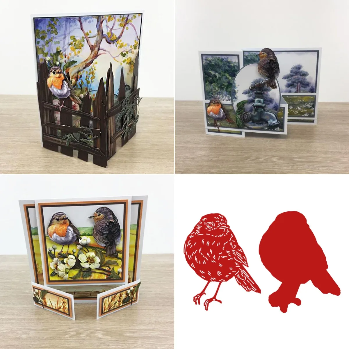 

Pip Bird Animal Die Cutting Dies and Stamps Scrapbook Dariy Decoration Stencil Embossing Template Diy Greeting Card Make Albums