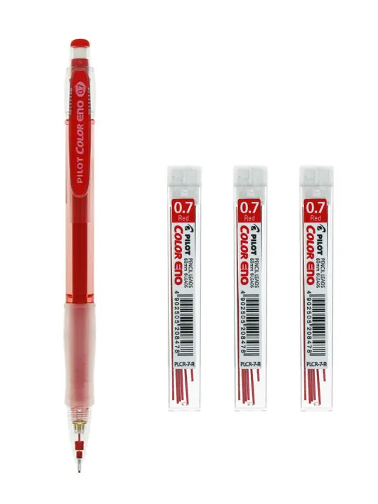 Pilot HCR 197 COLOR ENO 0 7 мм набор механических карандашей и запасных частей 1 карандаш