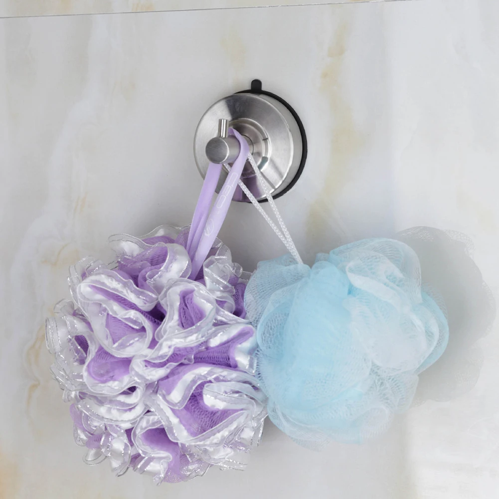 

Bag Storage Wall Hook Suction Cup Organizer Stainless Steel Towels Sucker No Drill Kitchen Bathroom Strong Bearing Home Decor