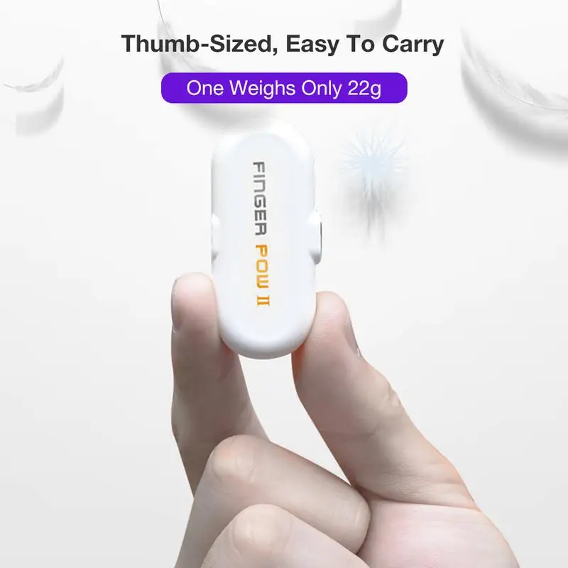 Портативное зарядное устройство Finger pow мини-зарядное для экстренных случаев |