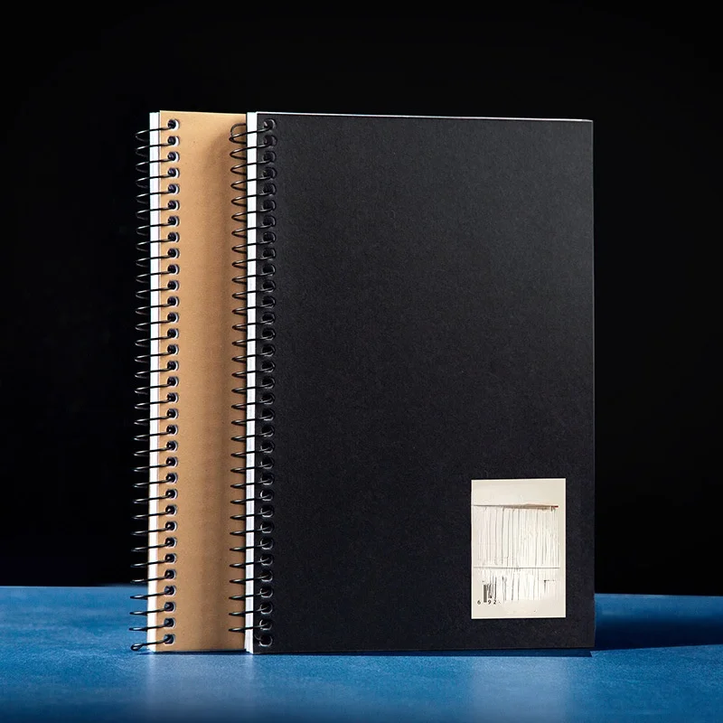 

New Notebooks Agenda Planner Diary Weekly Spiral Organizer Note Book Monthly Kraft Paper Schedule Office Supply