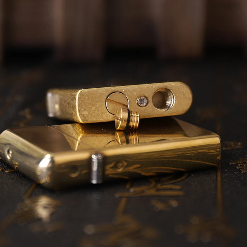 Водонепроницаемый ультра тонкий Зорро масляной зажигалкой бесплатно огонь