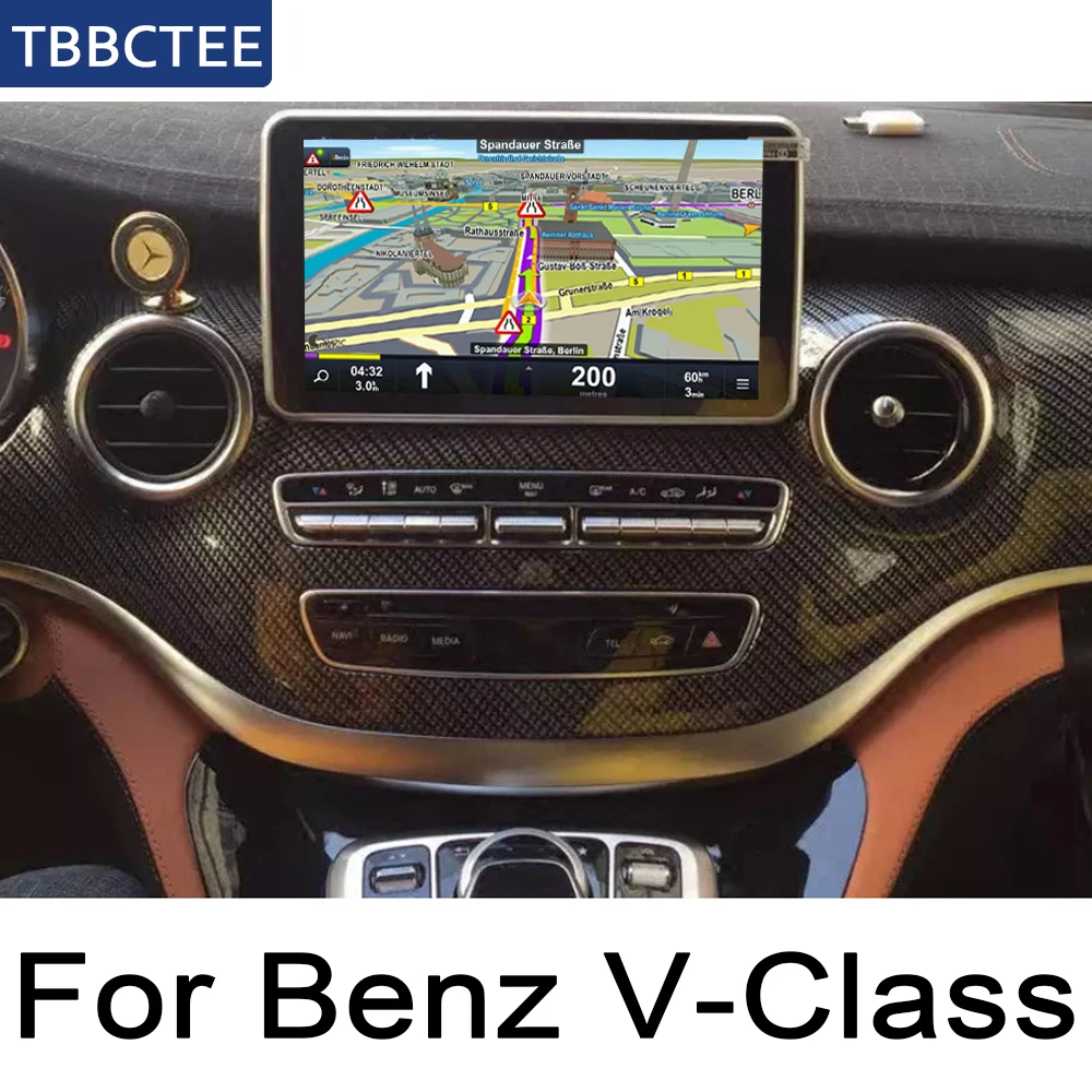 Для Mercedes Benz V Class~ NTG автомобильный радиоприемник ips Android навигация AUX стерео Мультимедийный Плеер экран стиль