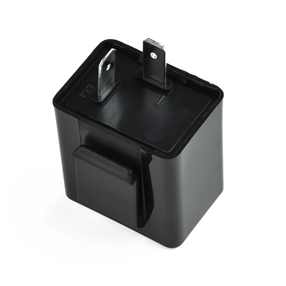 

Replacement LED Flasher Relay 2-Pin Electronic Fast Flash PVC Plastic 12V